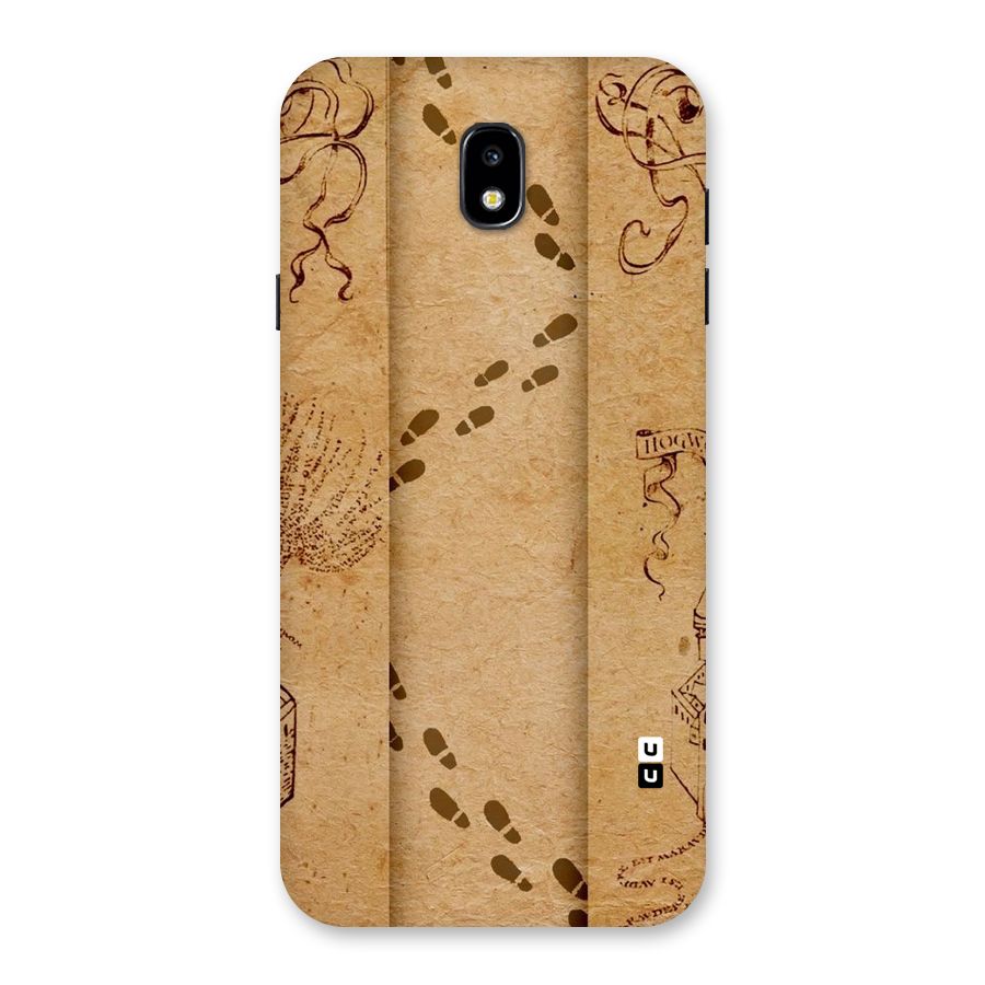 Footsteps Back Case for Galaxy J7 Pro