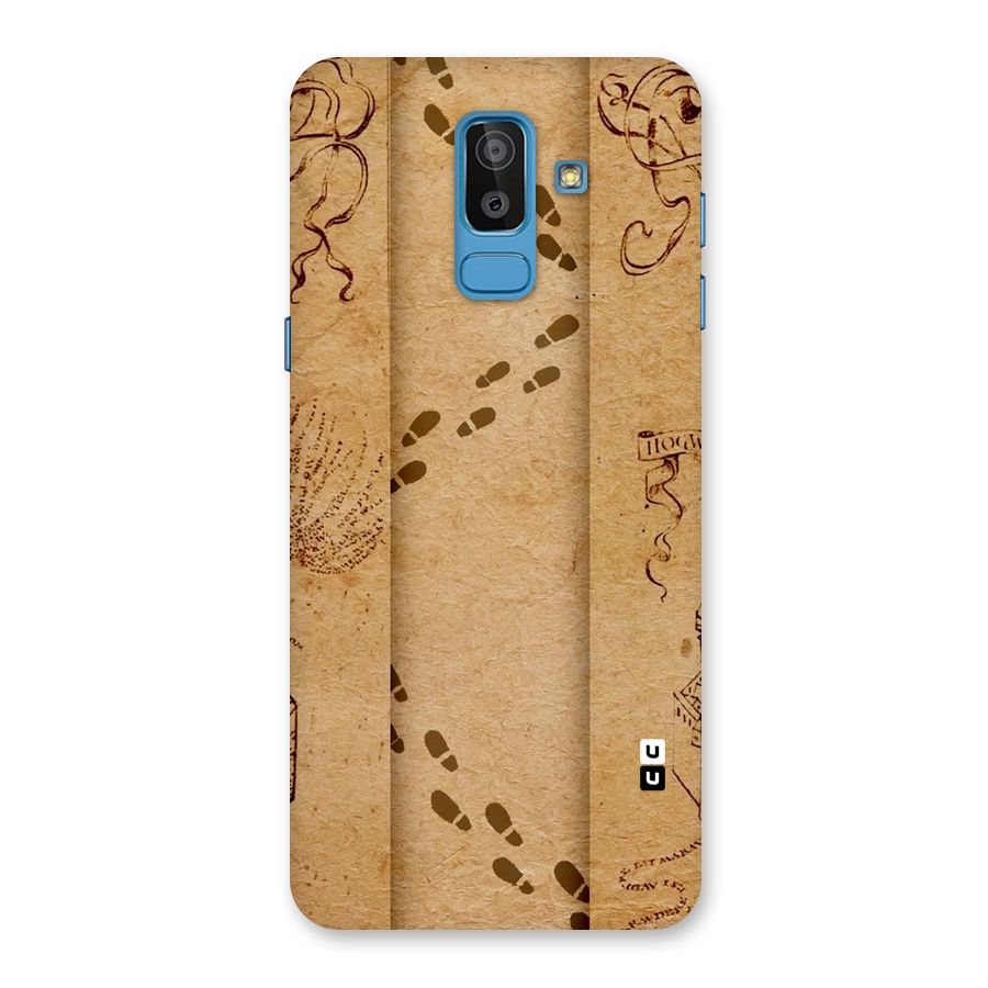 Footsteps Back Case for Galaxy J8
