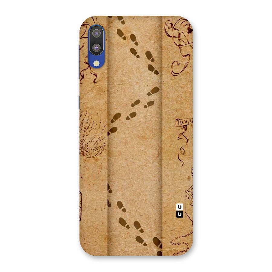 Footsteps Back Case for Galaxy M10