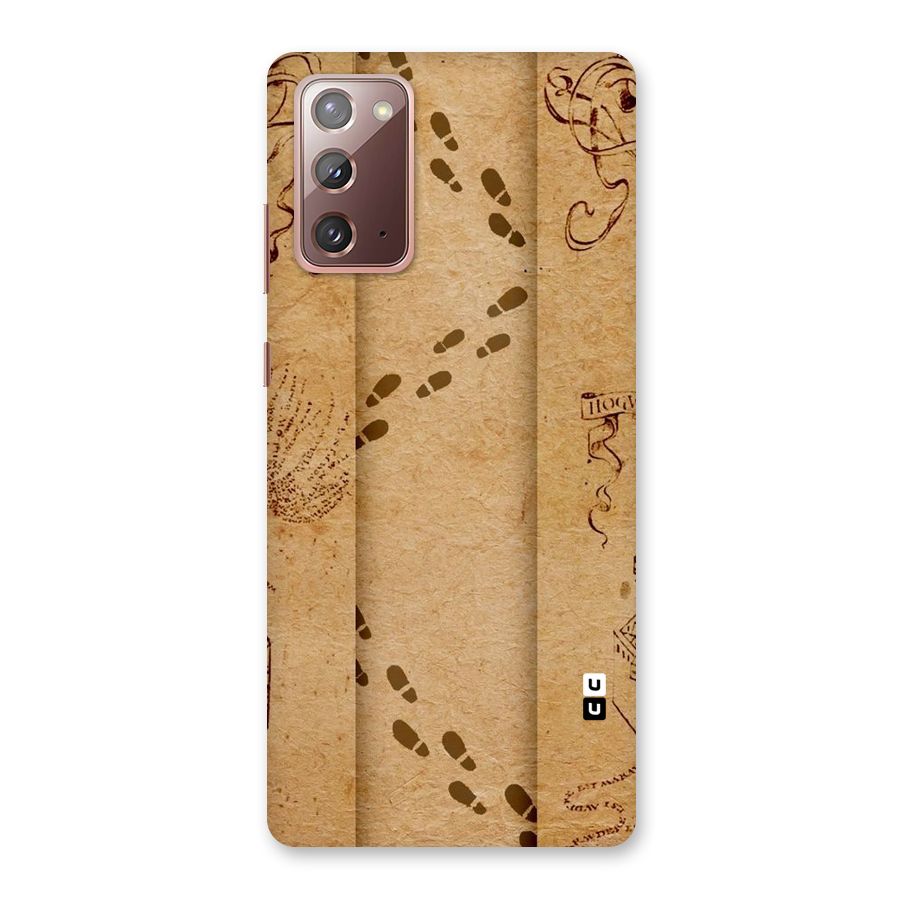 Footsteps Back Case for Galaxy Note 20