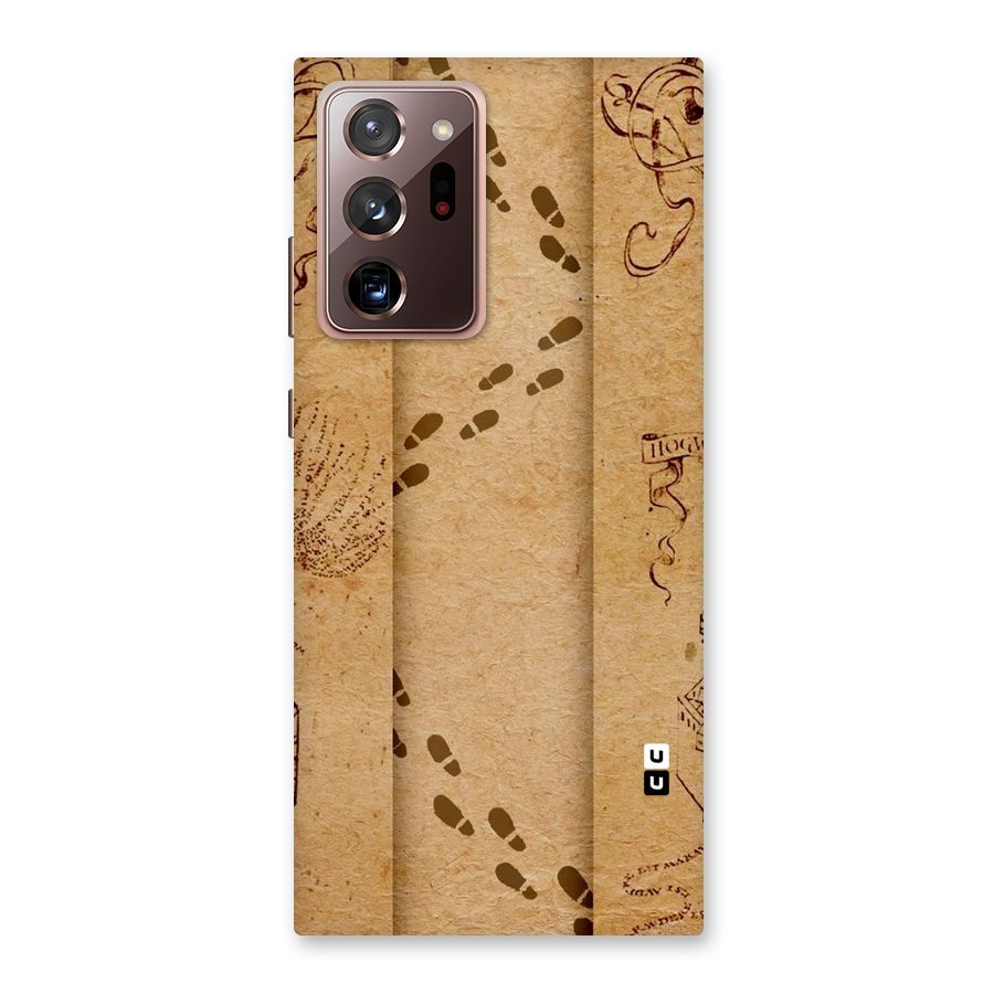 Footsteps Back Case for Galaxy Note 20 Ultra