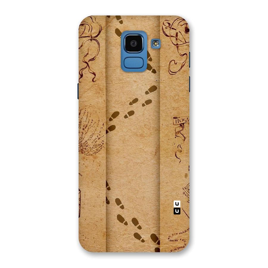 Footsteps Back Case for Galaxy On6