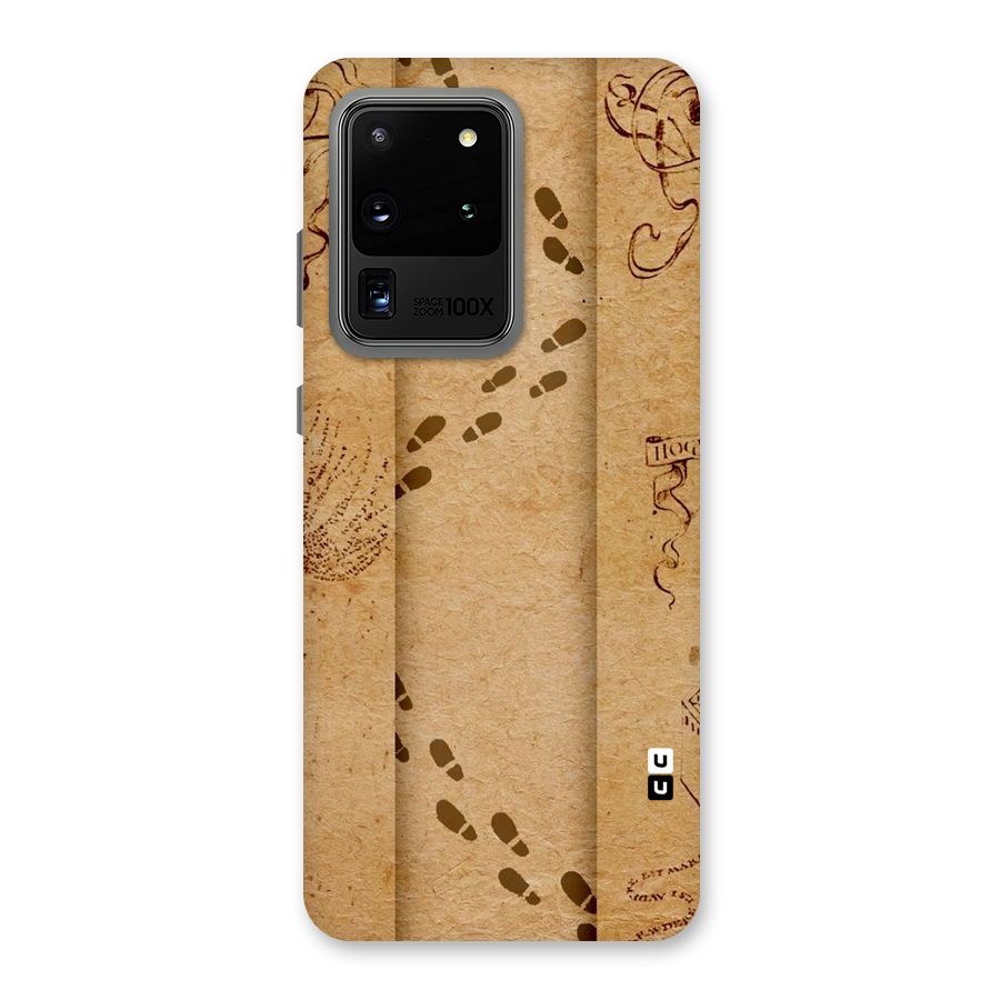 Footsteps Back Case for Galaxy S20 Ultra
