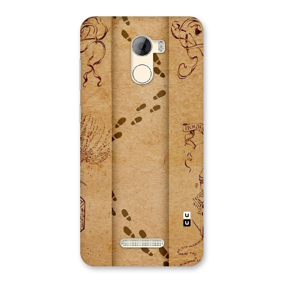 Footsteps Back Case for Gionee A1 LIte