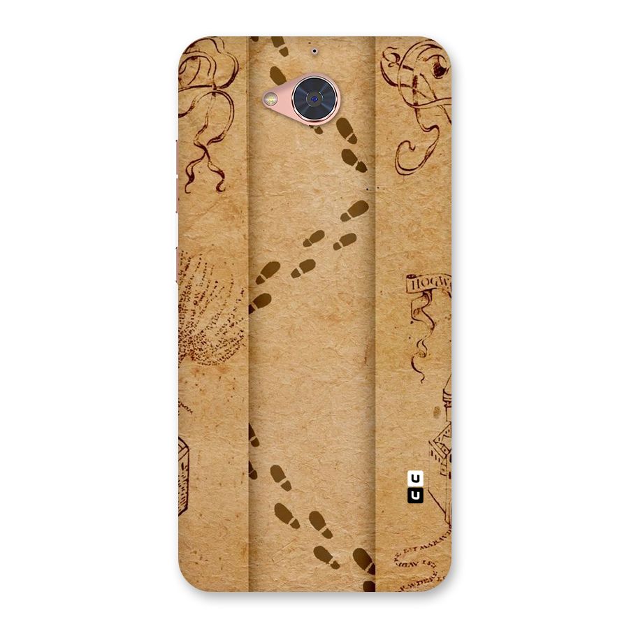 Footsteps Back Case for Gionee S6 Pro