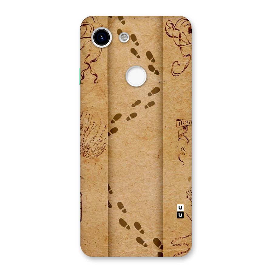 Footsteps Back Case for Google Pixel 3