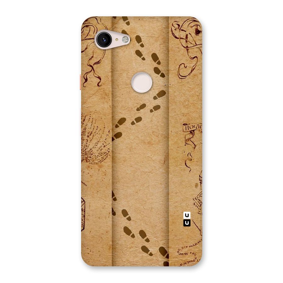 Footsteps Back Case for Google Pixel 3 XL