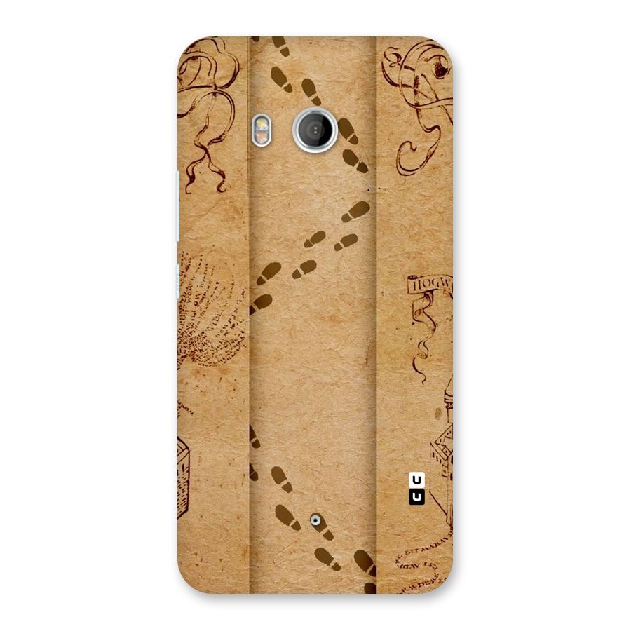 Footsteps Back Case for HTC U11