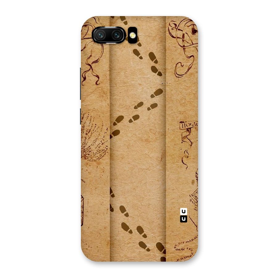 Footsteps Back Case for Honor 10