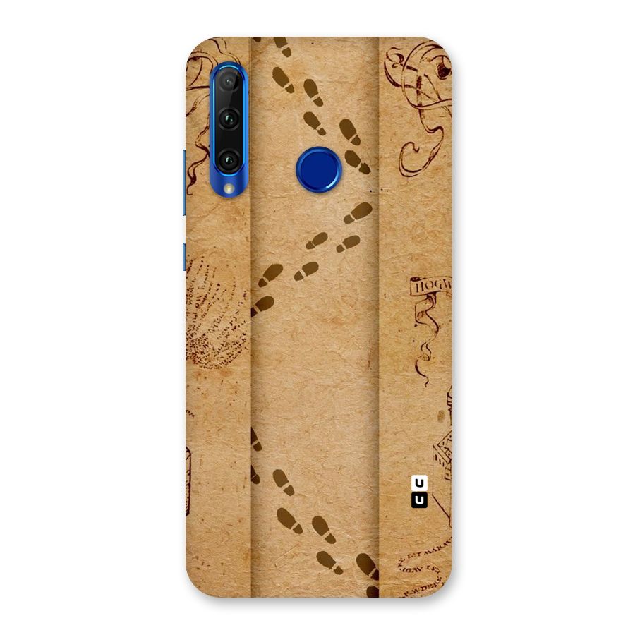 Footsteps Back Case for Honor 20i