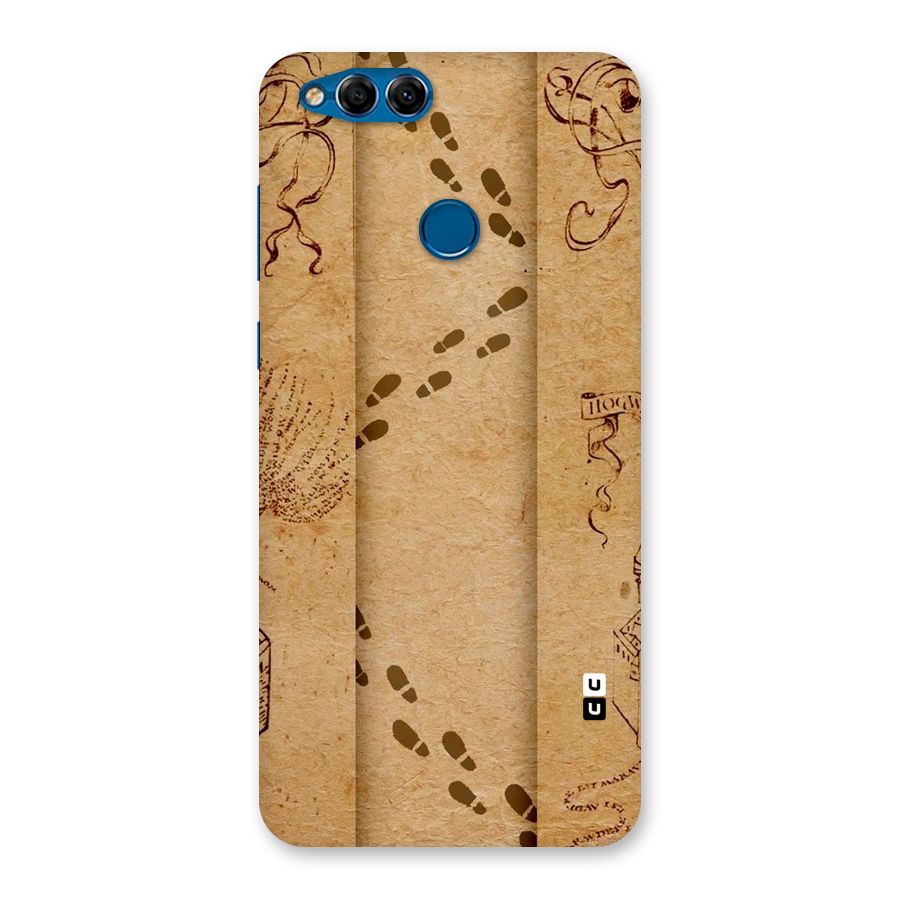 Footsteps Back Case for Honor 7X