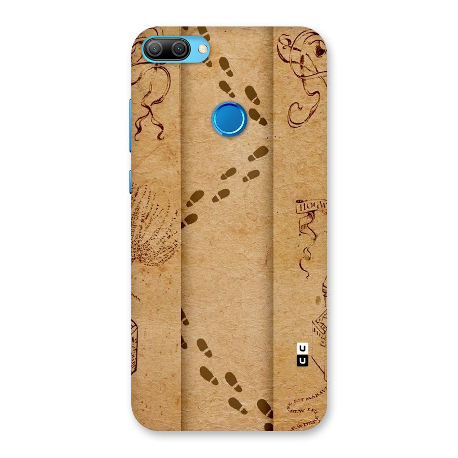 Footsteps Back Case for Honor 9N