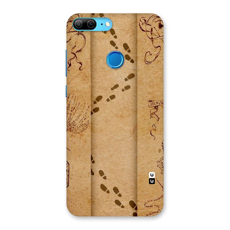 Footsteps Back Case for Honor 9 Lite