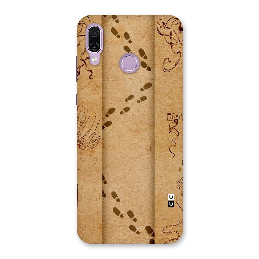 Footsteps Back Case for Honor Play