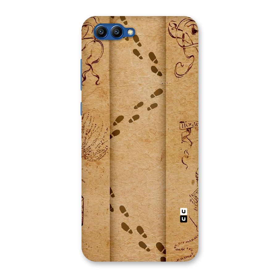 Footsteps Back Case for Honor View 10
