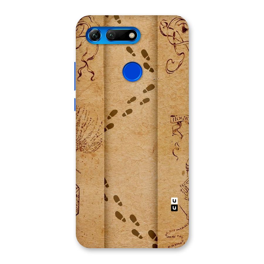 Footsteps Back Case for Honor View 20