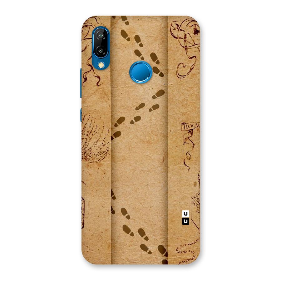 Footsteps Back Case for Huawei P20 Lite