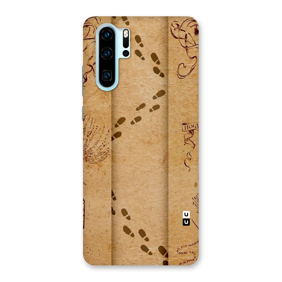 Footsteps Back Case for Huawei P30 Pro