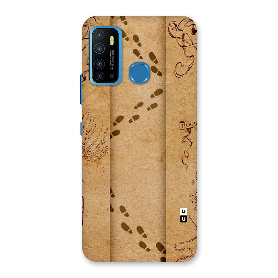 Footsteps Back Case for Infinix Hot 9