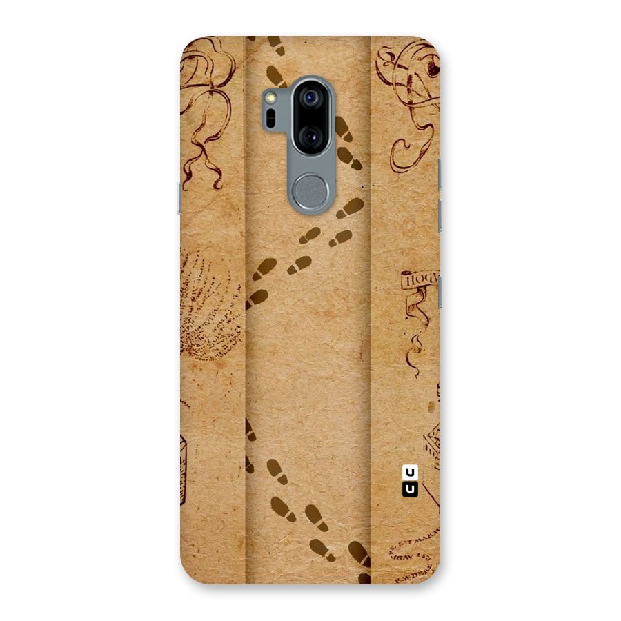 Footsteps Back Case for LG G7