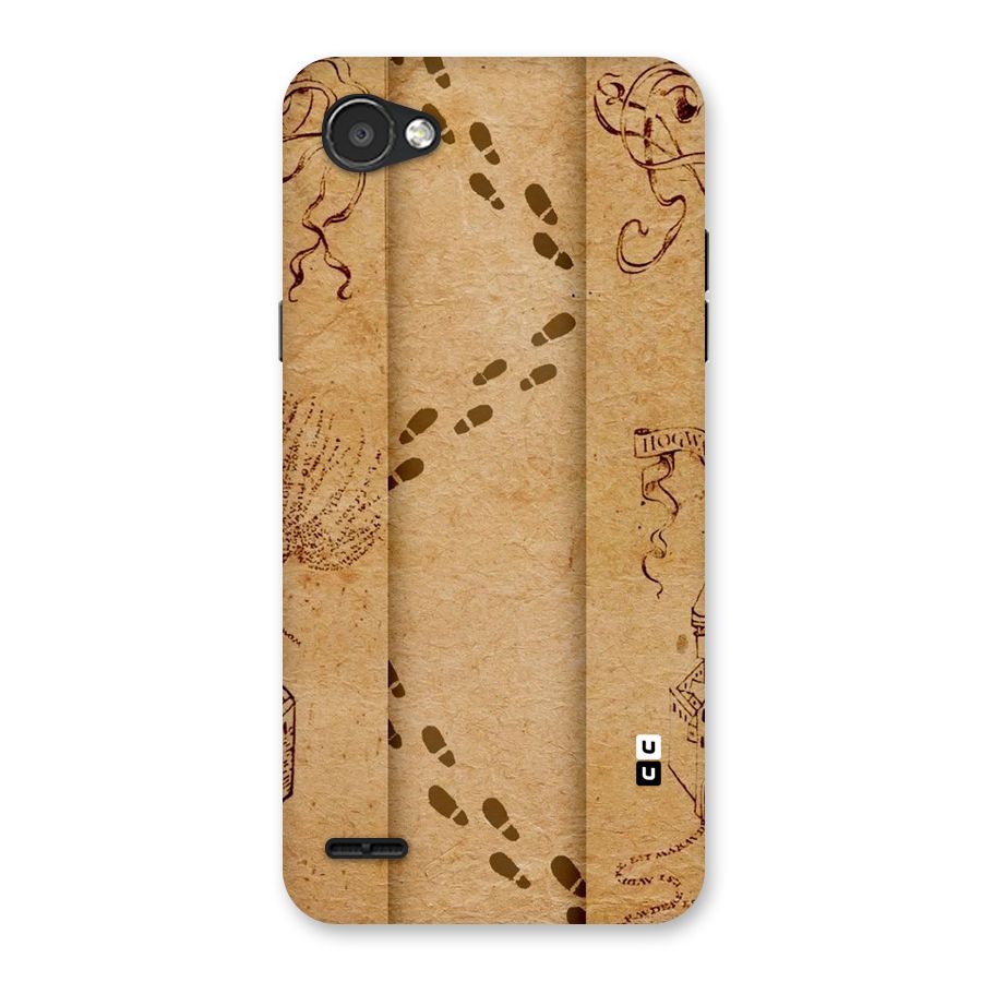 Footsteps Back Case for LG Q6
