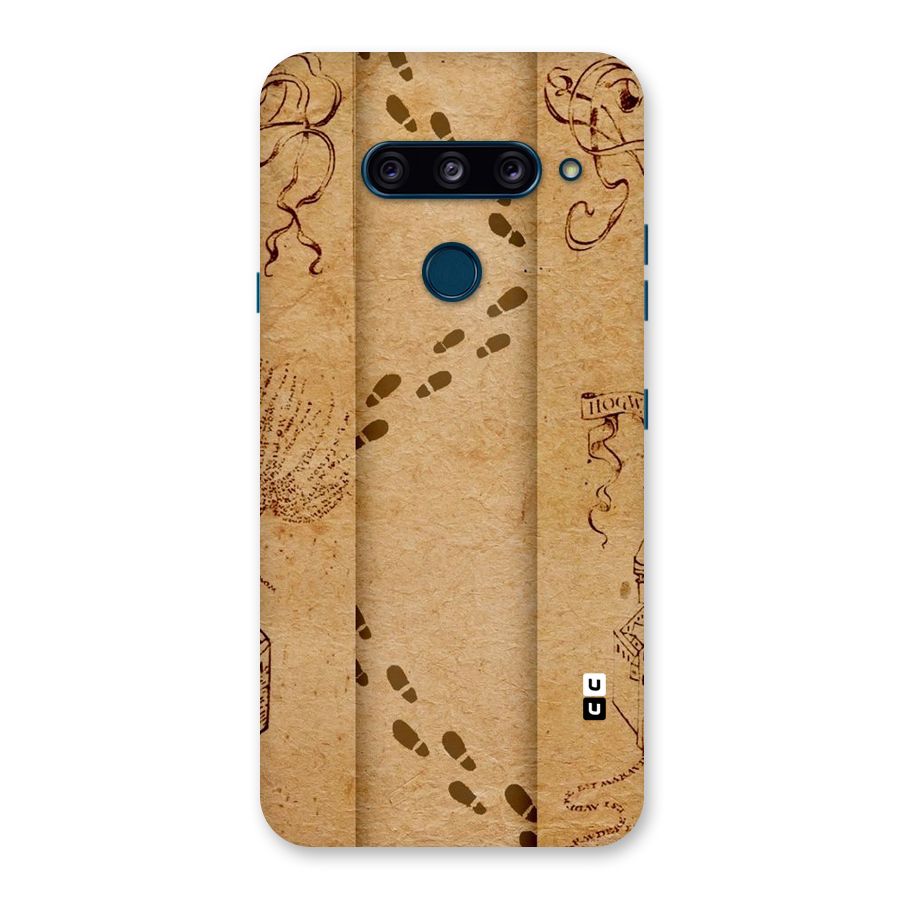 Footsteps Back Case for LG  V40 ThinQ