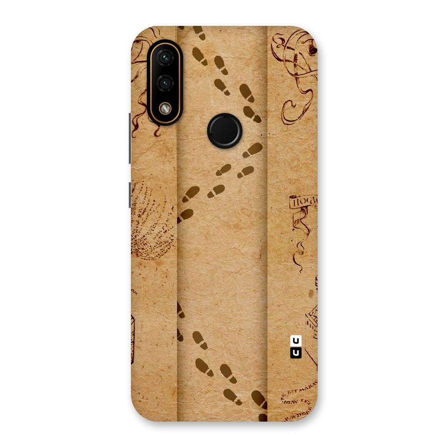 Footsteps Back Case for Lenovo A6 Note