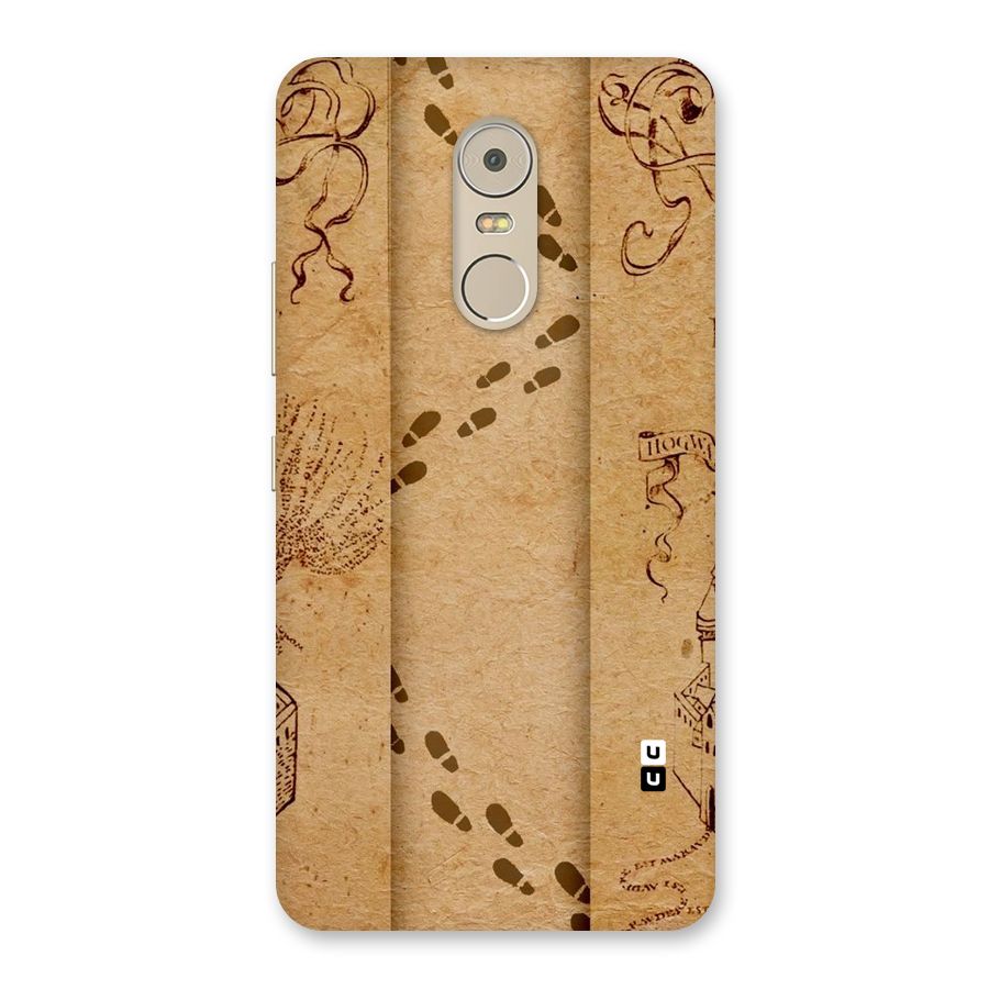 Footsteps Back Case for Lenovo K6 Note