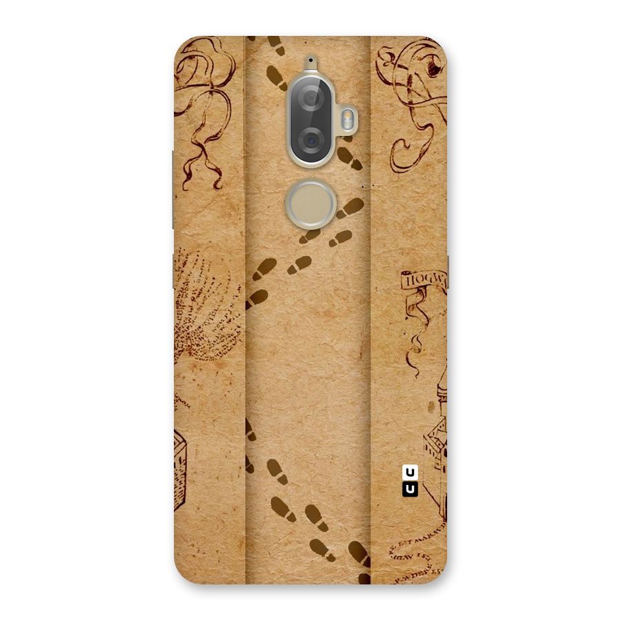 Footsteps Back Case for Lenovo K8 Plus