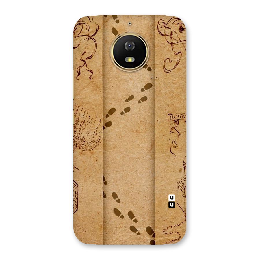 Footsteps Back Case for Moto G5s