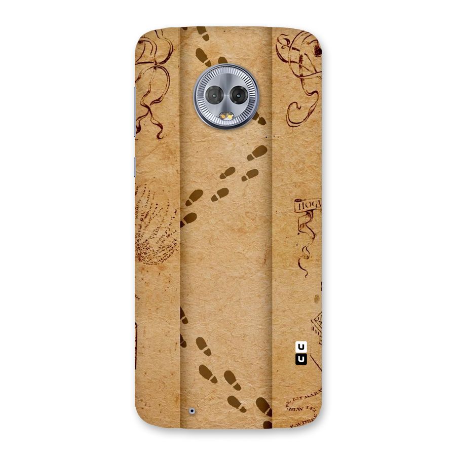Footsteps Back Case for Moto G6