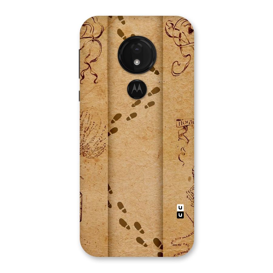 Footsteps Back Case for Moto G7 Power