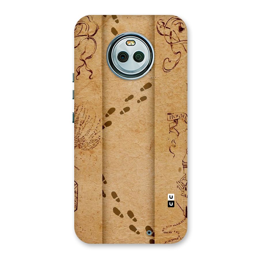 Footsteps Back Case for Moto X4