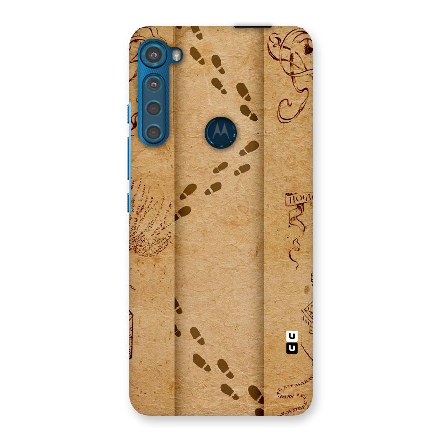 Footsteps Back Case for Motorola One Fusion Plus