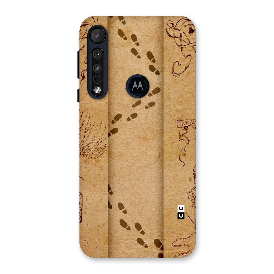 Footsteps Back Case for Motorola One Macro