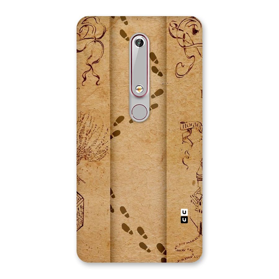 Footsteps Back Case for Nokia 6.1