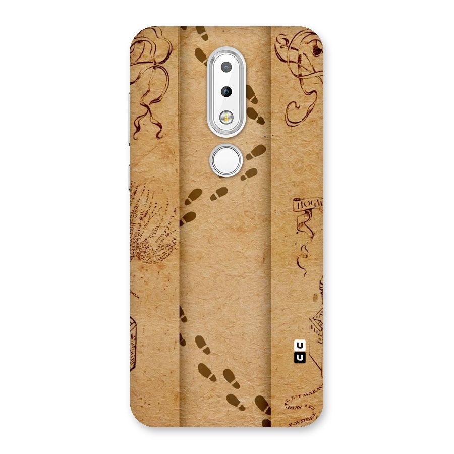 Footsteps Back Case for Nokia 6.1 Plus