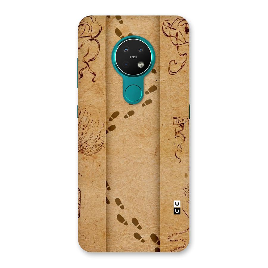 Footsteps Back Case for Nokia 7.2