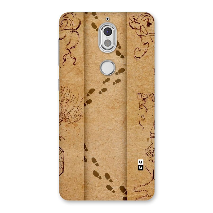 Footsteps Back Case for Nokia 7