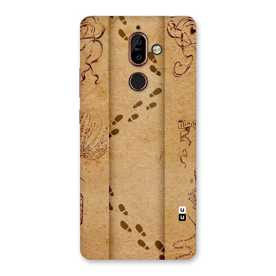 Footsteps Back Case for Nokia 7 Plus