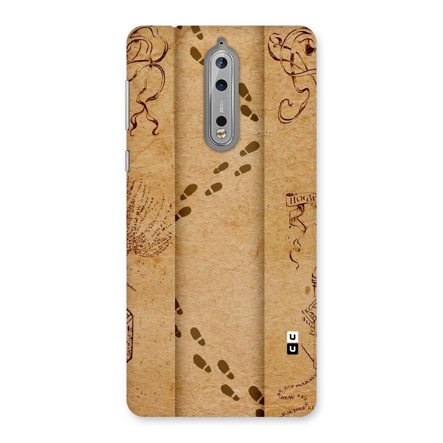 Footsteps Back Case for Nokia 8