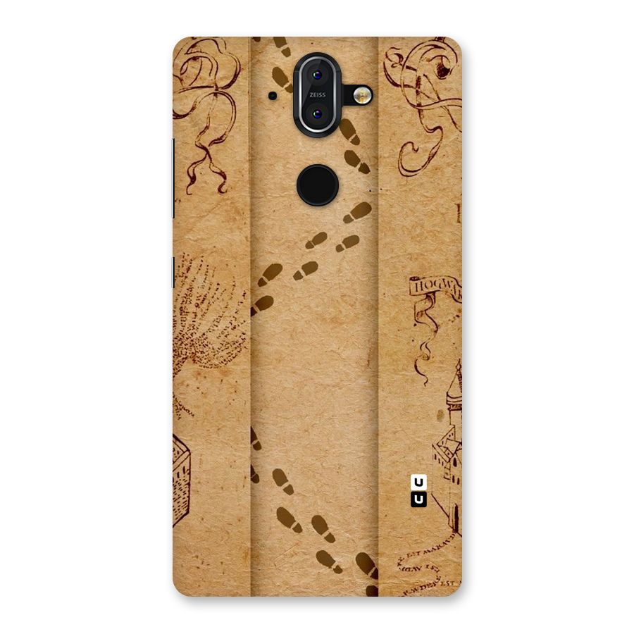 Footsteps Back Case for Nokia 8 Sirocco