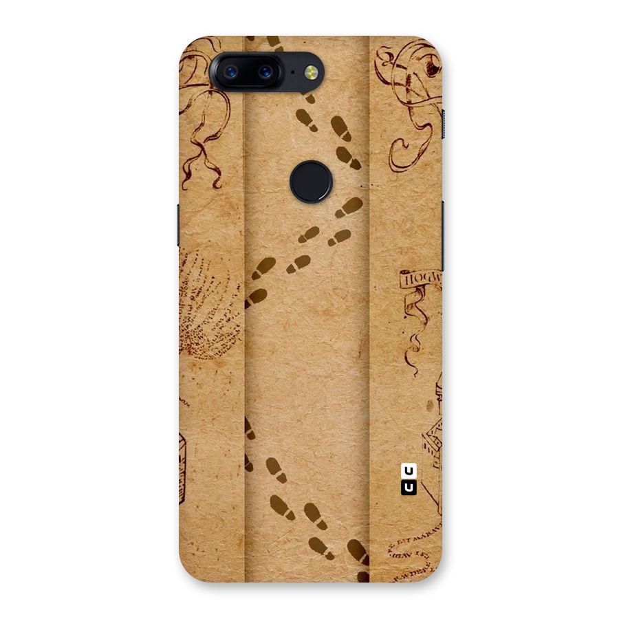 Footsteps Back Case for OnePlus 5T