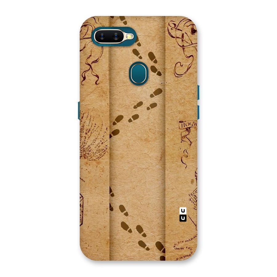 Footsteps Back Case for Oppo A12s