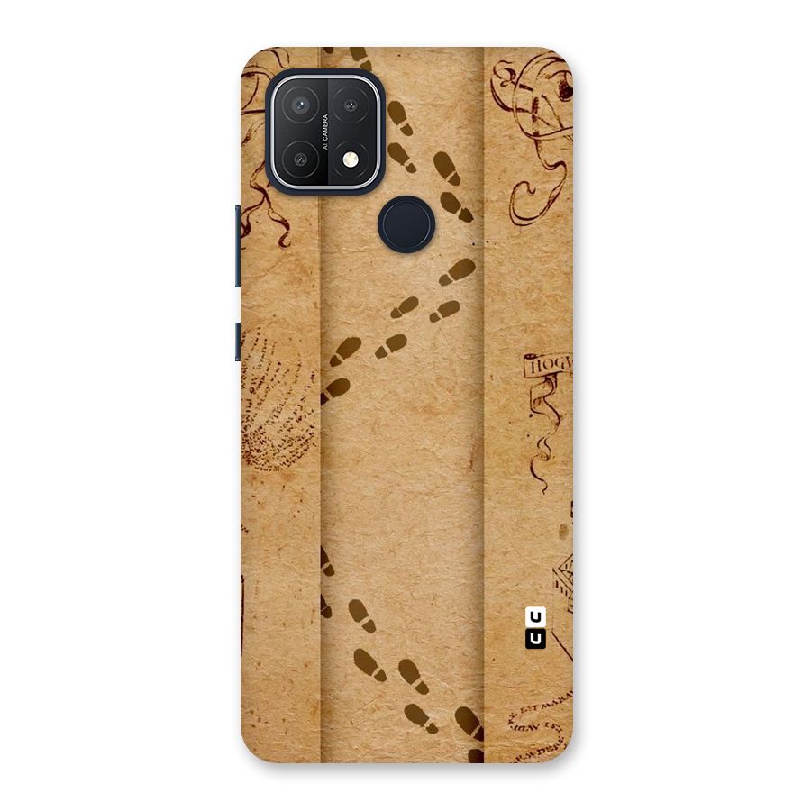 Footsteps Back Case for Oppo A15s