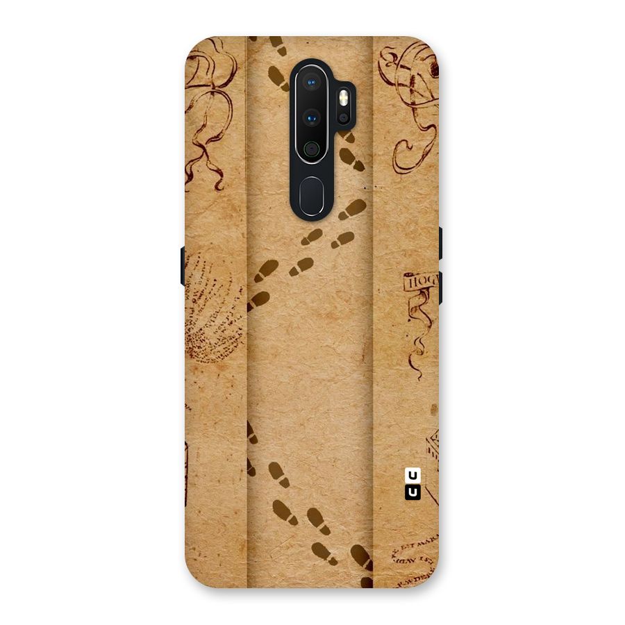 Footsteps Back Case for Oppo A5 (2020)