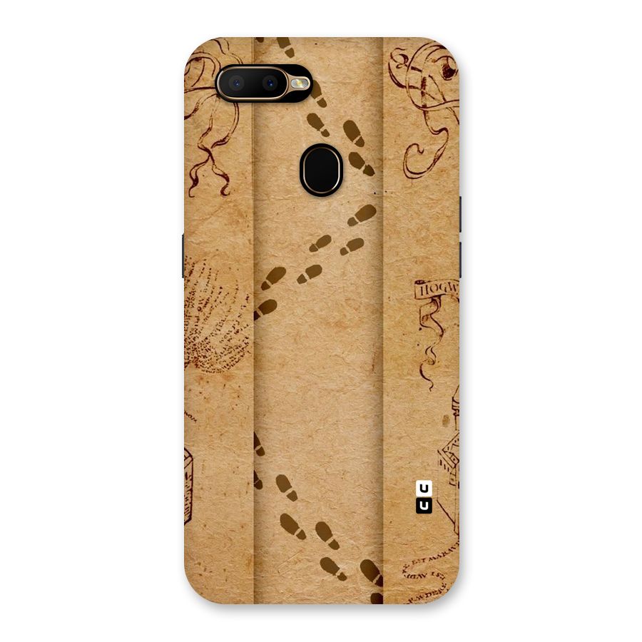 Footsteps Back Case for Oppo A5s