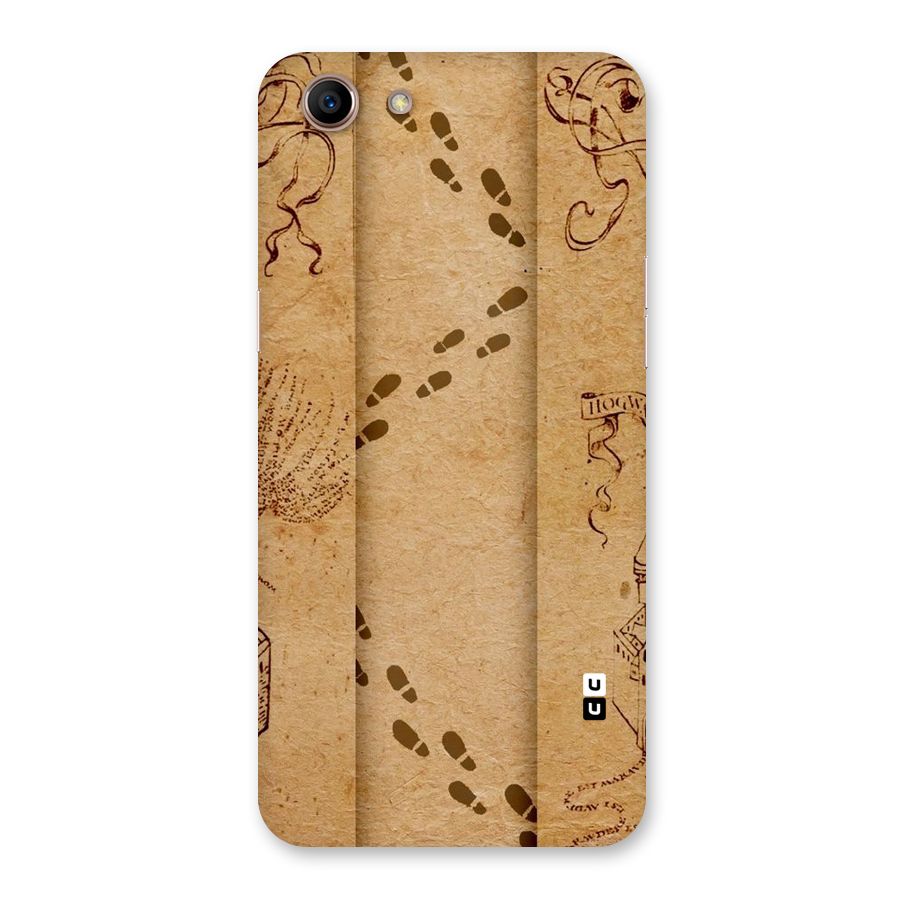 Footsteps Back Case for Oppo A83 (2018)