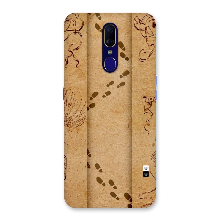 Footsteps Back Case for Oppo A9