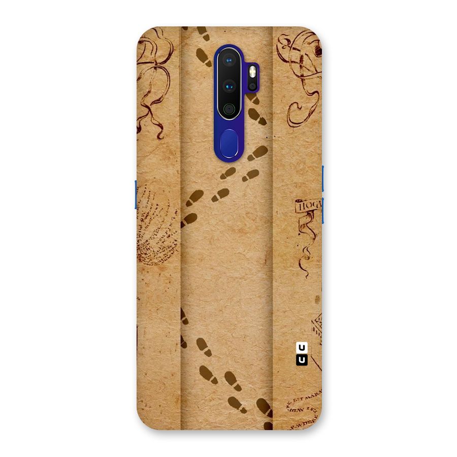 Footsteps Back Case for Oppo A9 (2020)